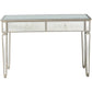 HomeRoots Antiqued Etch Console Table With Antique Silver Finish