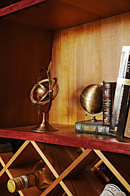 HomeRoots Armillary Brass with Bright Annealed Finish