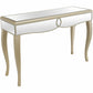 HomeRoots Beauty And The Beast Console Table in Champaign Finish