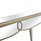 HomeRoots Beauty And The Beast Console Table in Champaign Finish