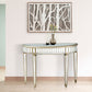 HomeRoots Beauty and the Beast Console Table With Antique Silver Finish