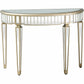 HomeRoots Beauty and the Beast Console Table With Antique Silver Finish