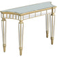 HomeRoots Beauty and the Beast Console Table With Antique Silver Finish