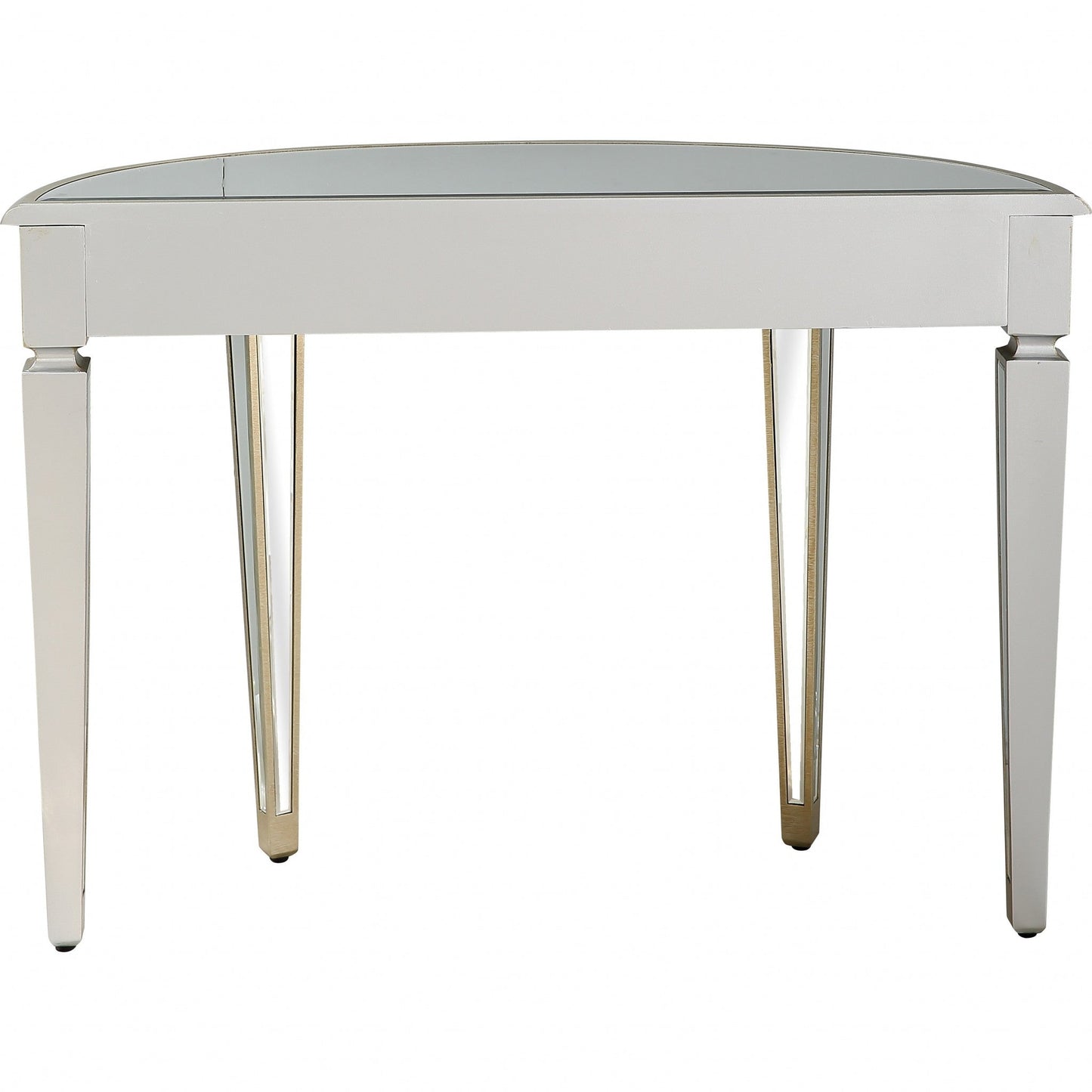 HomeRoots Beauty and the Beast Console Table With Antique Silver Finish