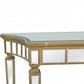 HomeRoots Beauty and the Beast Console Table With Antique Silver Finish