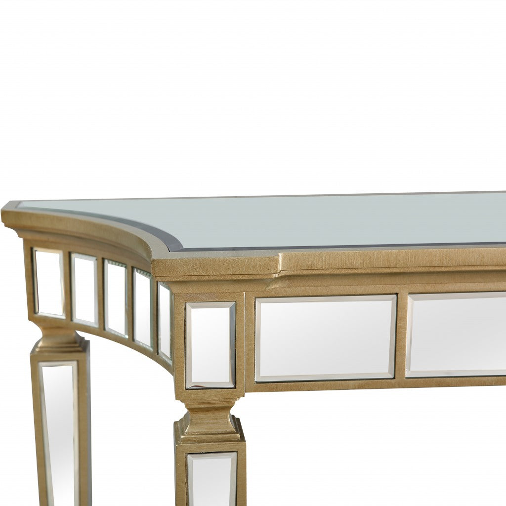 HomeRoots Beauty and the Beast Console Table With Antique Silver Finish