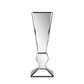 HomeRoots Beveled Mirrored Panel Art Deco Tall Vase