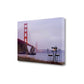 HomeRoots Bistro Cafe For Two Golden Gate Bridge 4 Giclee Wrap Canvas Wall Art