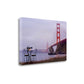 HomeRoots Bistro Cafe For Two Golden Gate Bridge 4 Giclee Wrap Canvas Wall Art