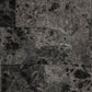 HomeRoots Black and Grey Marble-Look Top Table in Set of 3