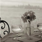 HomeRoots Black and White Romantic Date For Two City 4 Giclee Wrap Canvas Wall Art