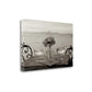 HomeRoots Black and White Romantic Date For Two City 4 Giclee Wrap Canvas Wall Art