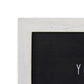 HomeRoots Black and White Set of 3 Framed Bathroom Humor Wall Art