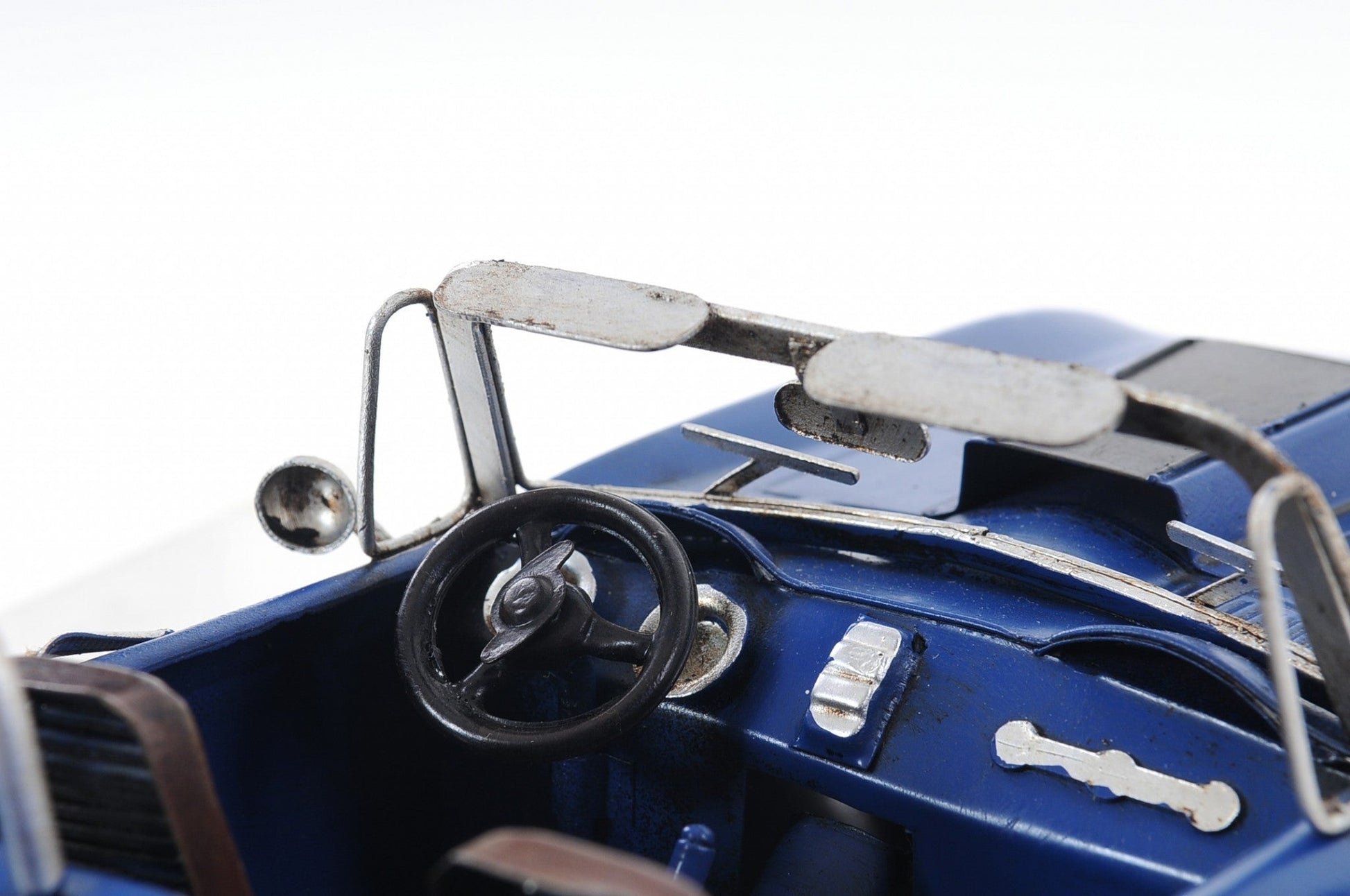 HomeRoots Blue Corvette Stingray Sculpture
