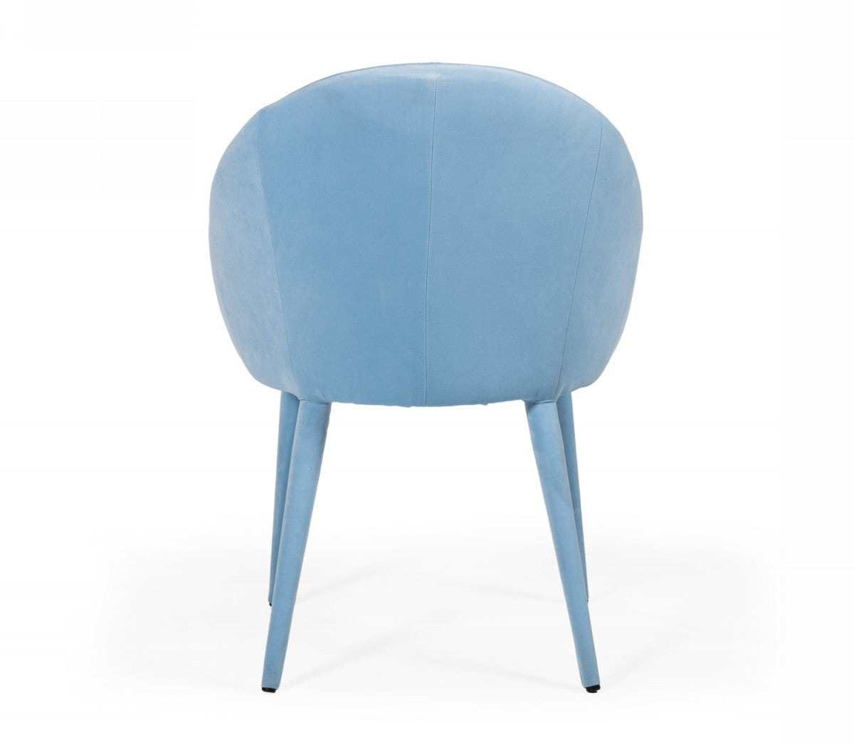 HomeRoots Blue Fabric Wrapped Dining Chair