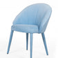 HomeRoots Blue Fabric Wrapped Dining Chair