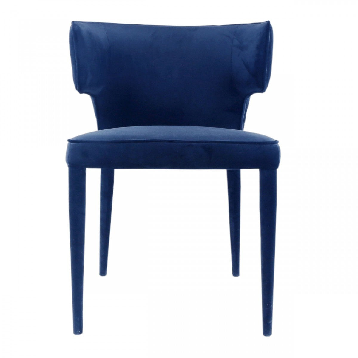 HomeRoots Blue Velvet Wrapped Dining Chair