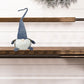 HomeRoots Blue and White Gnome with Long Twisted Hat