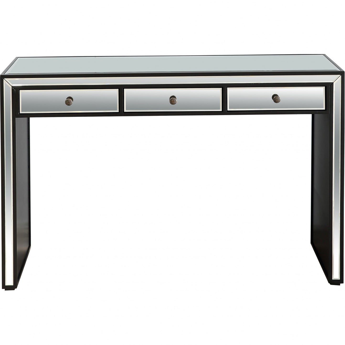 HomeRoots Bold and Black Console Table