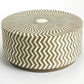 HomeRoots Bone Inlay Coffee Table in Taupe Finish