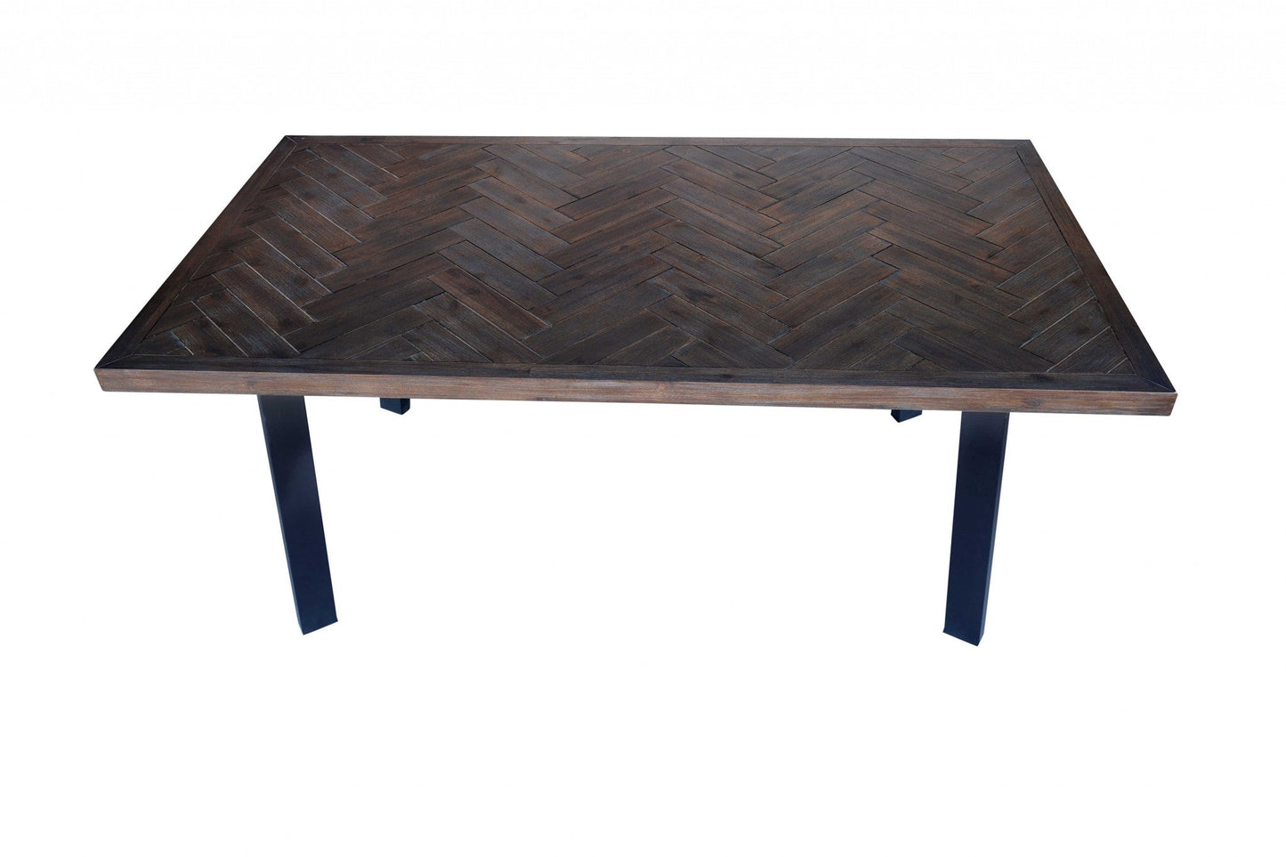 HomeRoots Brown Acacia Dining Table