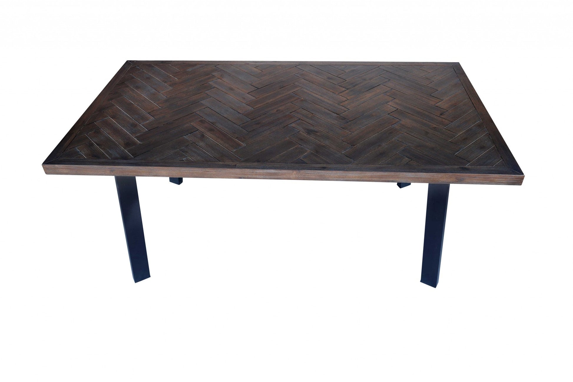 HomeRoots Brown Acacia Dining Table