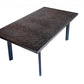 HomeRoots Brown Acacia Dining Table