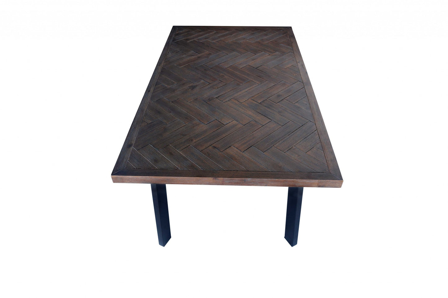 HomeRoots Brown Acacia Dining Table