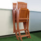 HomeRoots Brown Folding Chairs in Set of Two