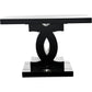 HomeRoots CC Console Table in Silver Finish