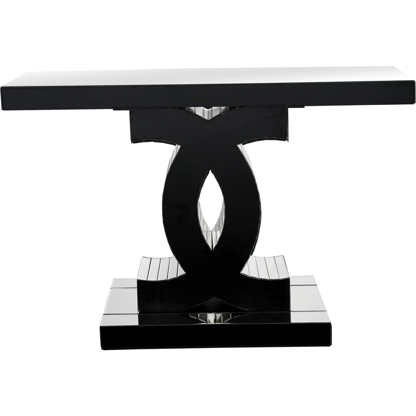 HomeRoots CC Console Table in Silver Finish