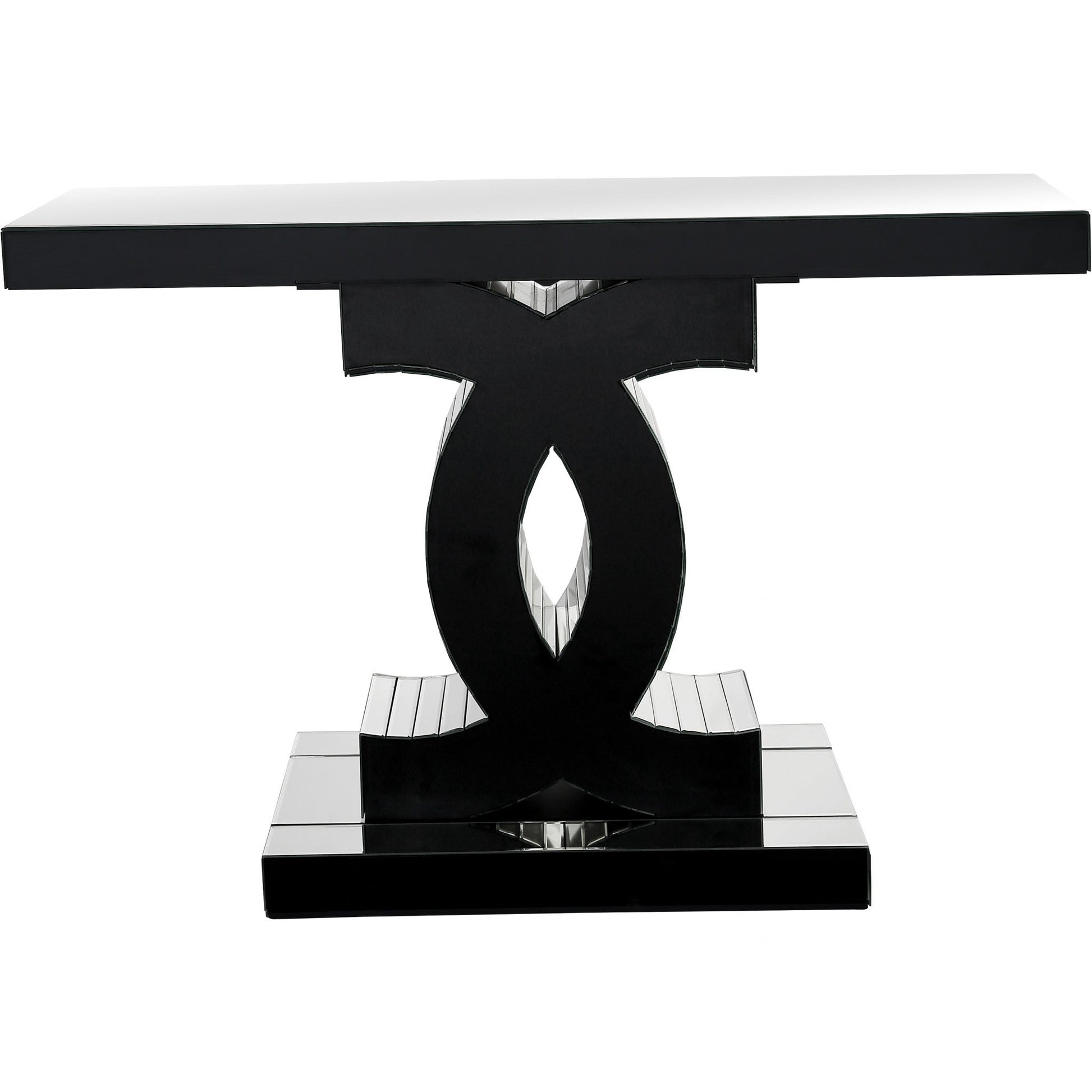 HomeRoots CC Console Table in Silver Finish
