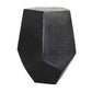 HomeRoots Cast Aluminum Hexagonal Drum Table