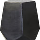 HomeRoots Cast Aluminum Hexagonal Drum Table
