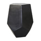 HomeRoots Cast Aluminum Hexagonal Drum Table