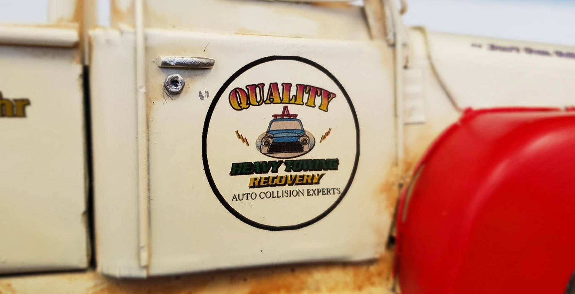 HomeRoots Chevrolet Tow Truck Sculpture