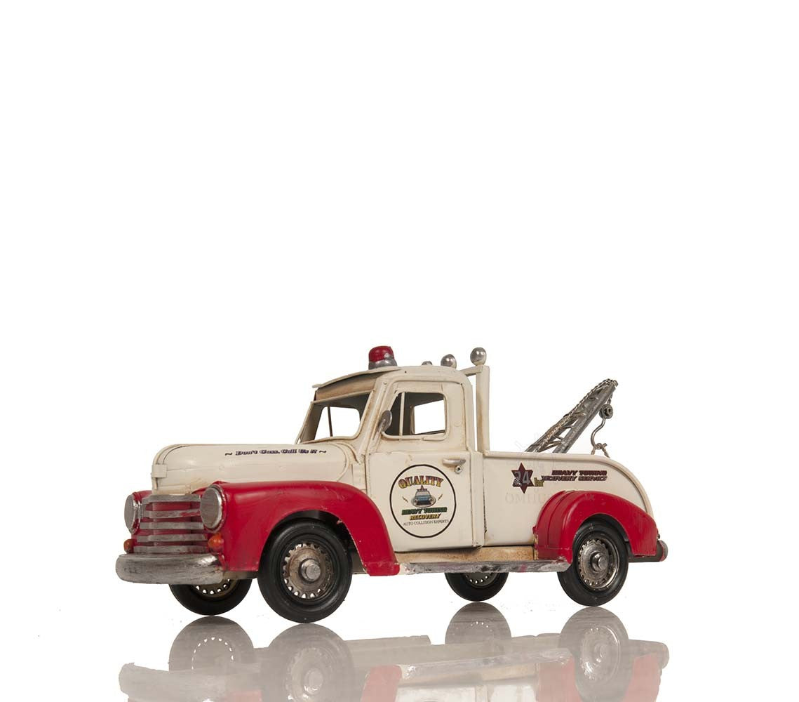 HomeRoots Chevrolet Tow Truck Sculpture