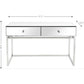 HomeRoots Chic Console Table in Silver Finish