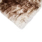 HomeRoots Chocolate Brown Ombre Natural Sheepskin Seat Chair Cover