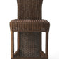 HomeRoots Chocolate Wicker Rattan Counter Stool