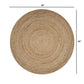 HomeRoots Classic Simple Natural Jute Area Rug