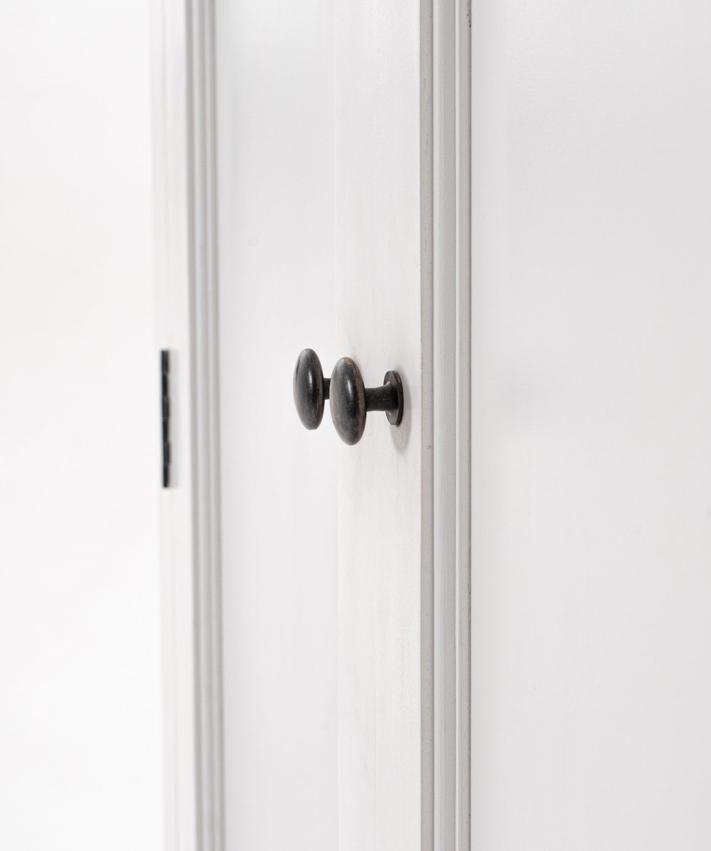 HomeRoots Classic Wardrobe in White Finish