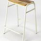 HomeRoots Classic White Counter Stool
