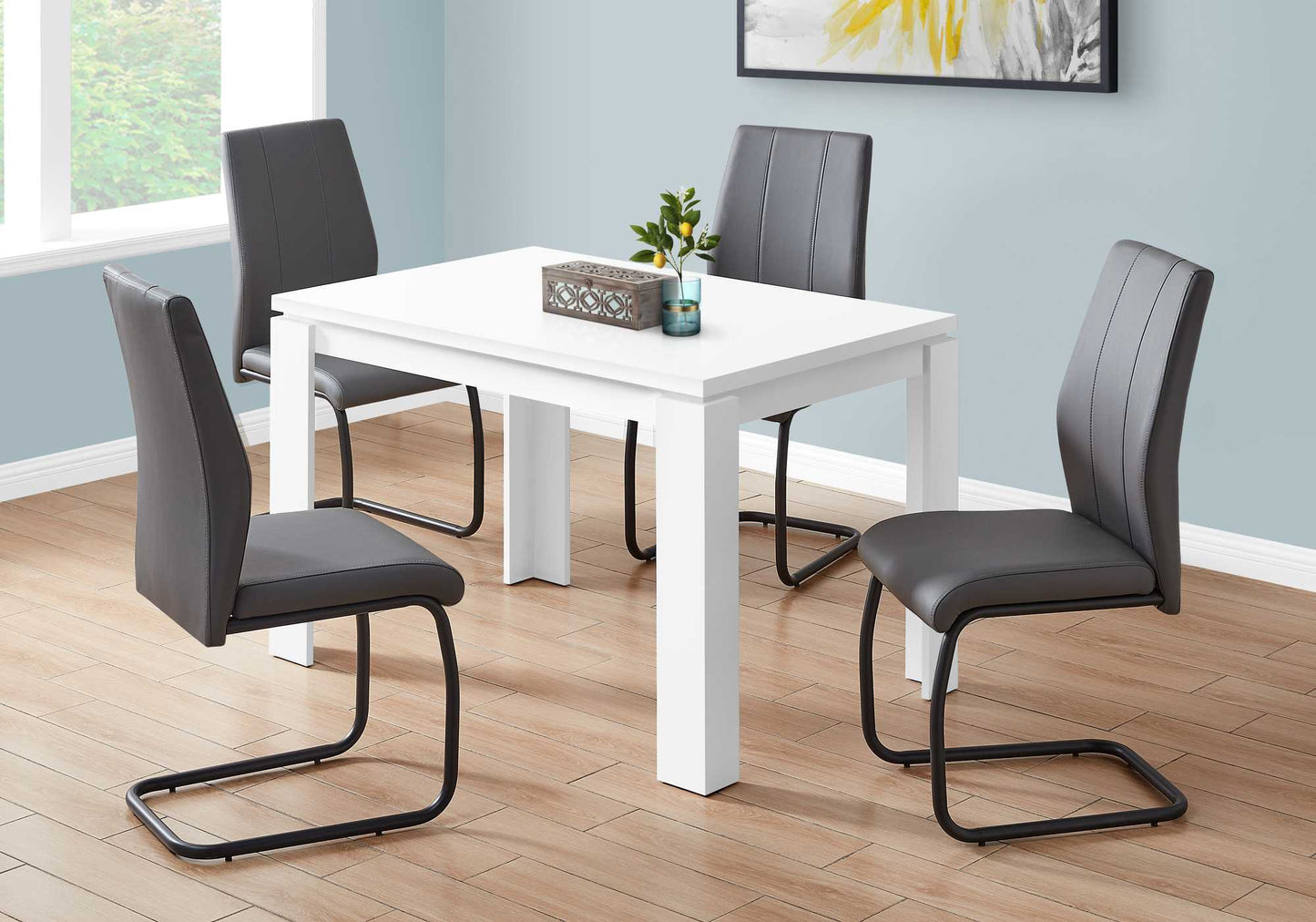 HomeRoots Classic White Dining Table