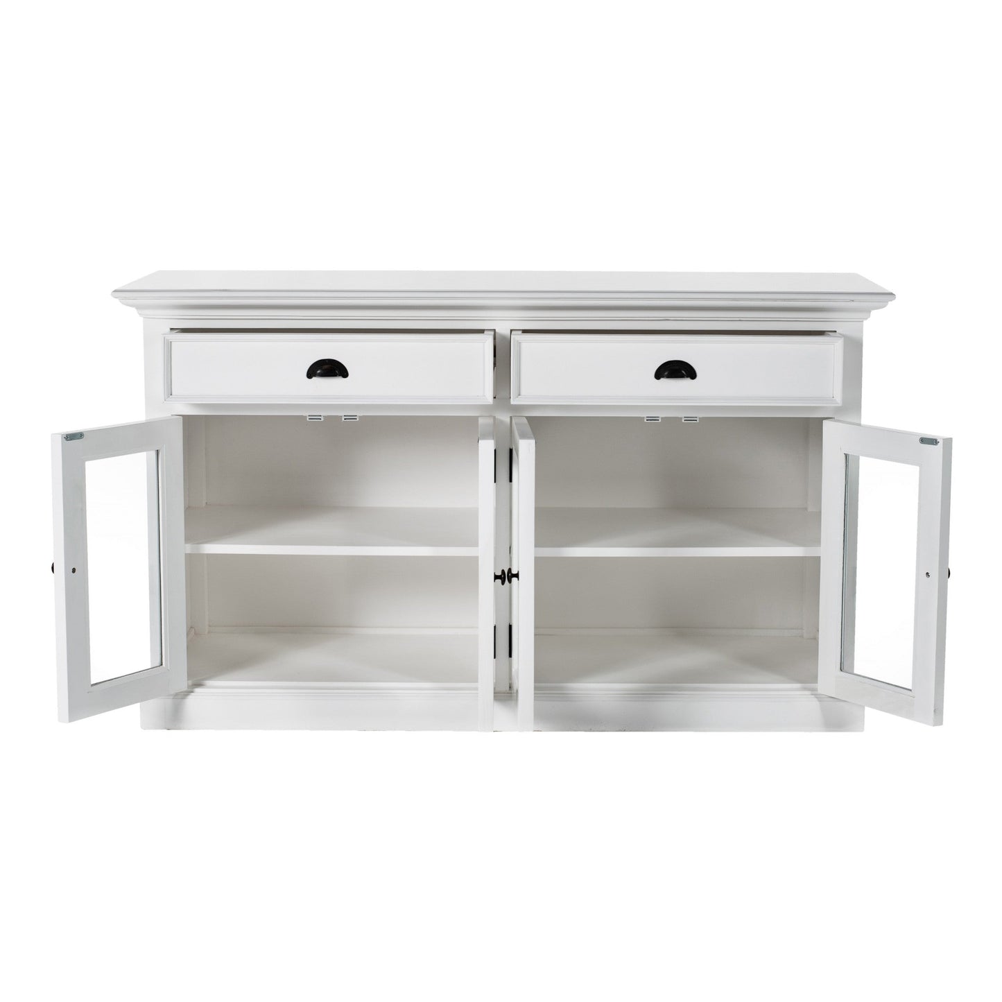 HomeRoots Classic White Small Buffet Table