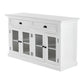HomeRoots Classic White Small Buffet Table