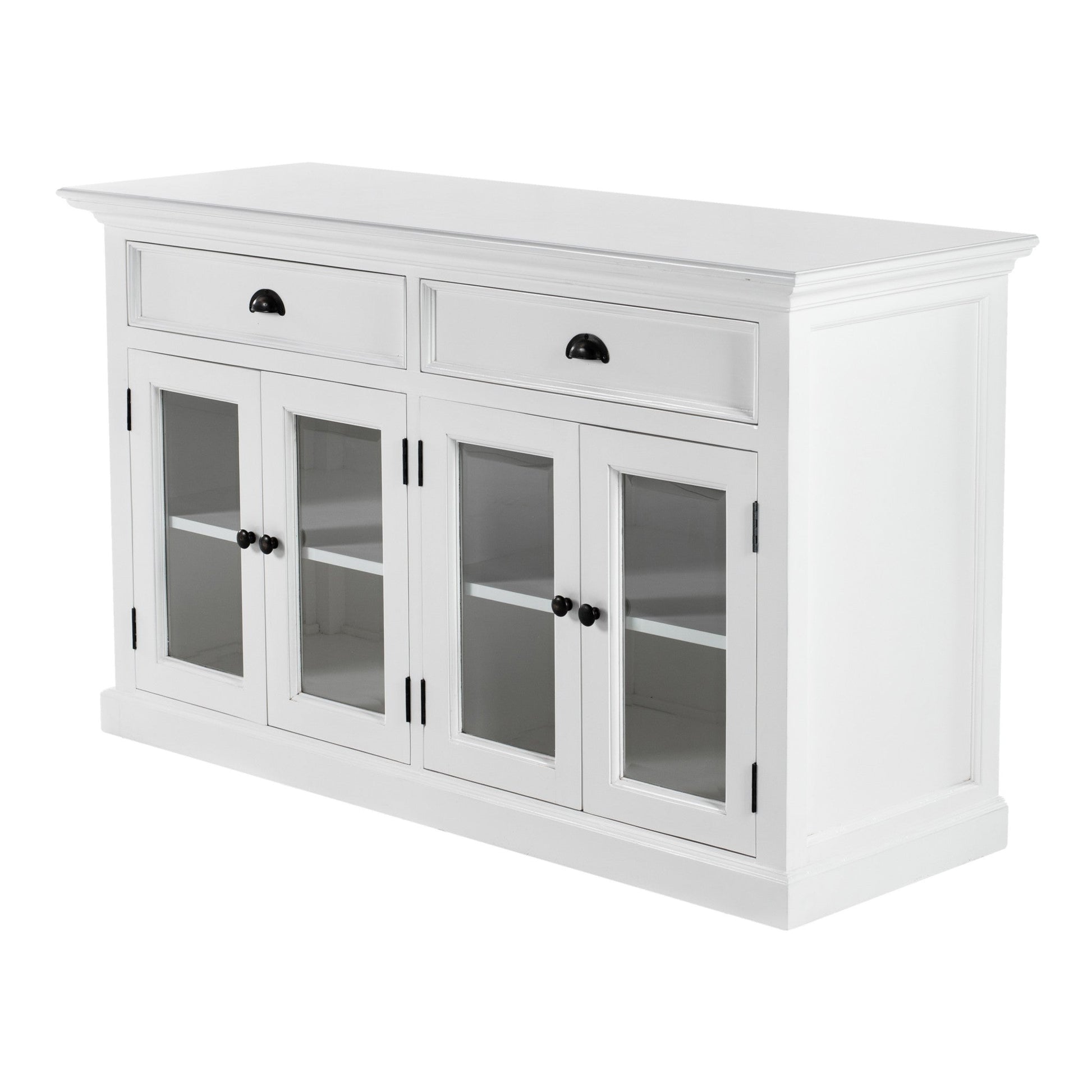 HomeRoots Classic White Small Buffet Table