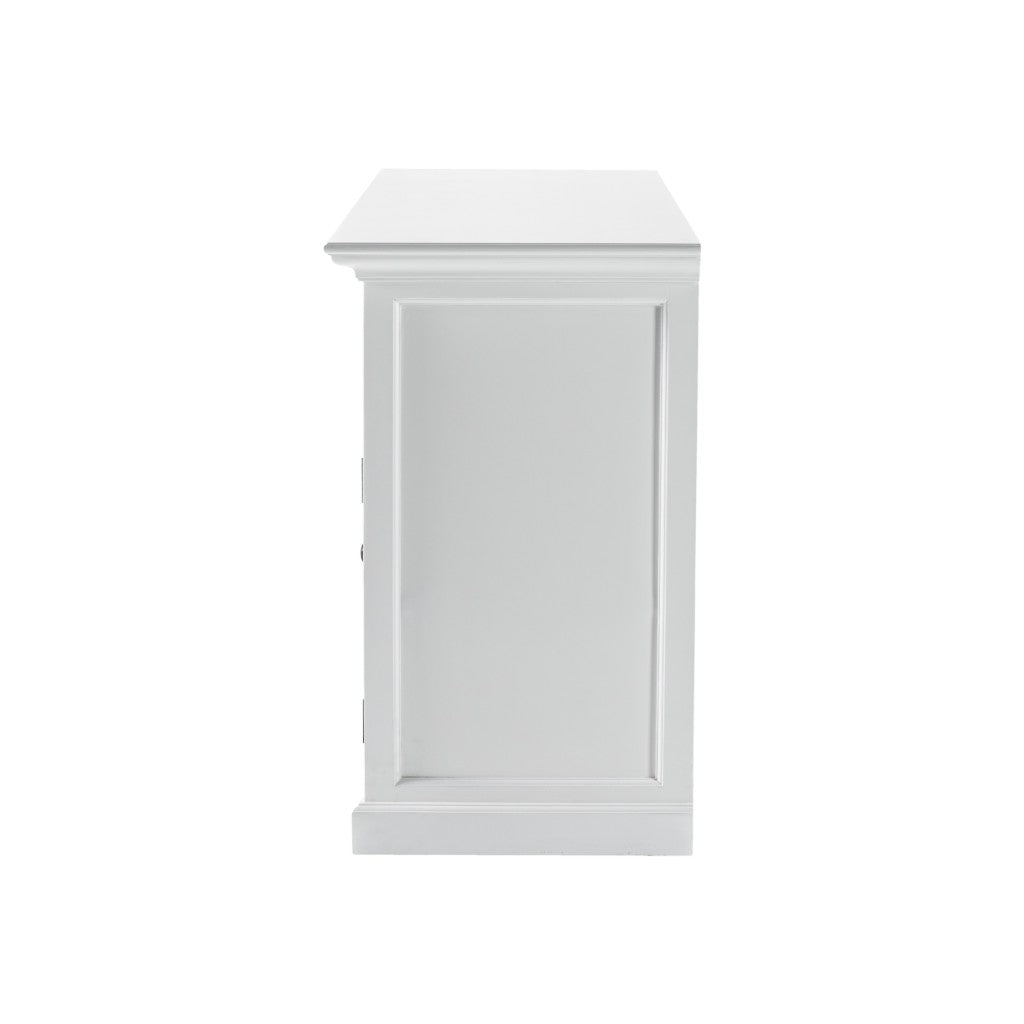 HomeRoots Classic White Small Buffet Table