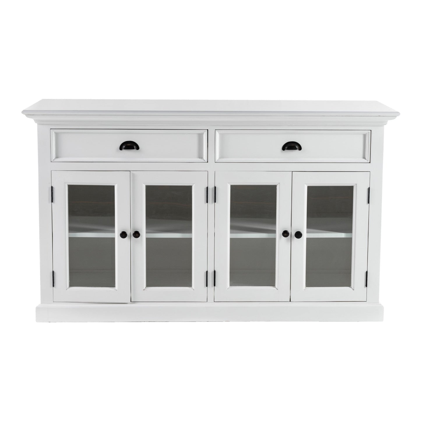 HomeRoots Classic White Small Buffet Table