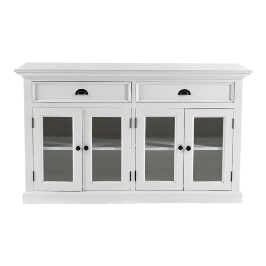 HomeRoots Classic White Small Buffet Table